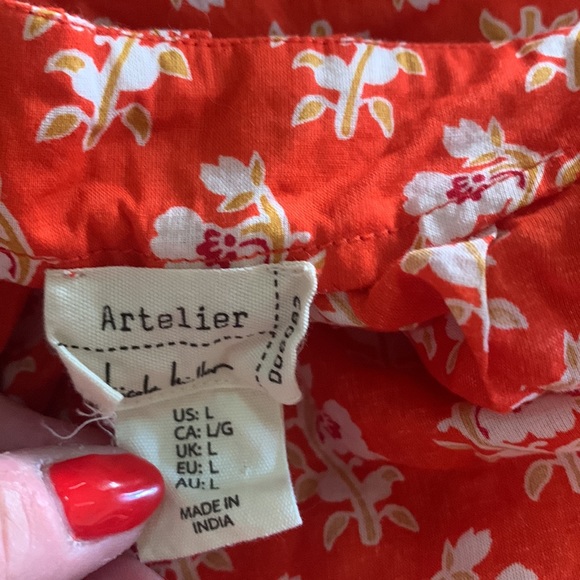 Anthropologie artelier swing top - Picture 3 of 5